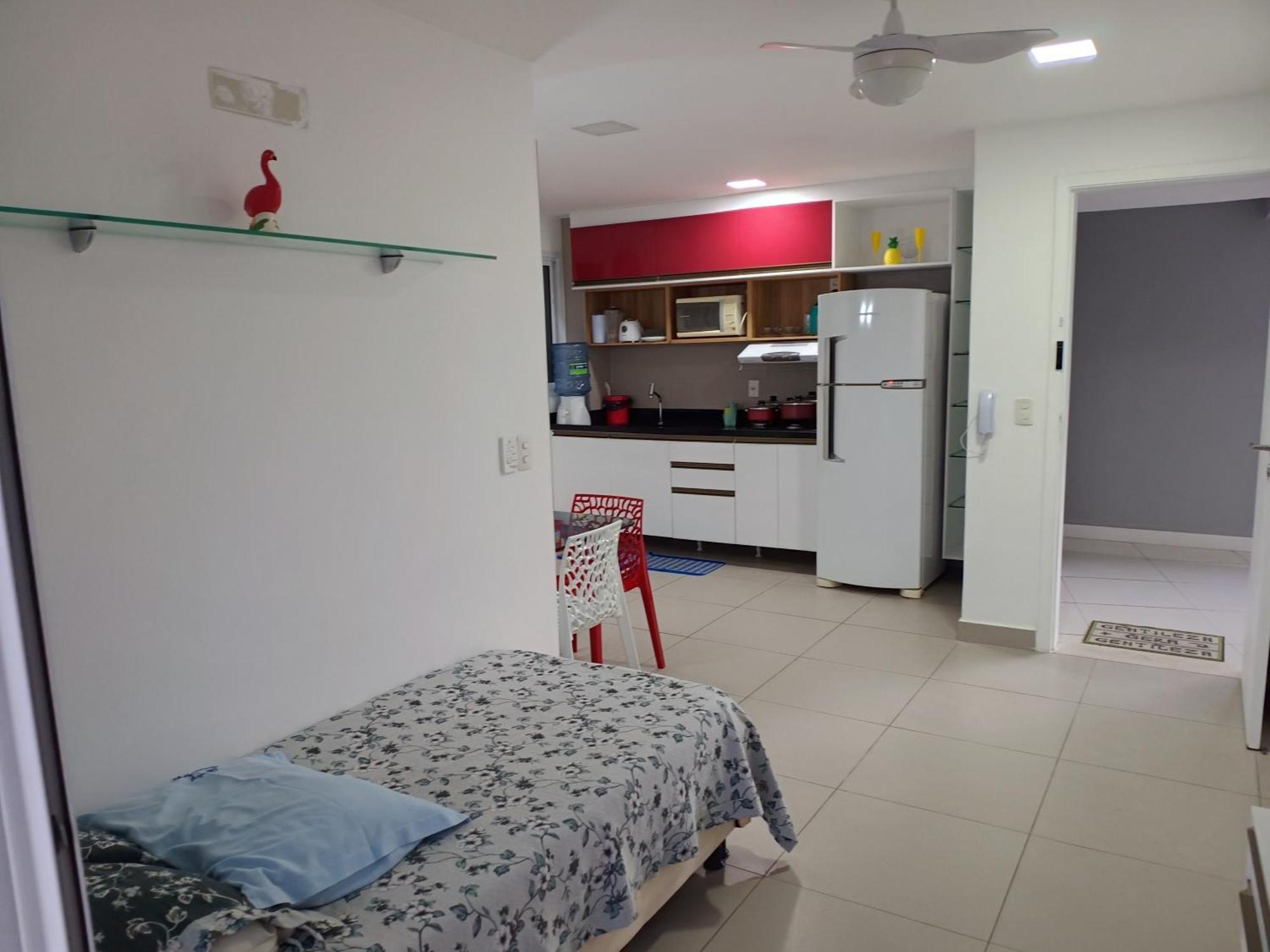 2 Quartos Way Meireles Uma Quadra Da Beira-mar 公寓 福塔莱萨