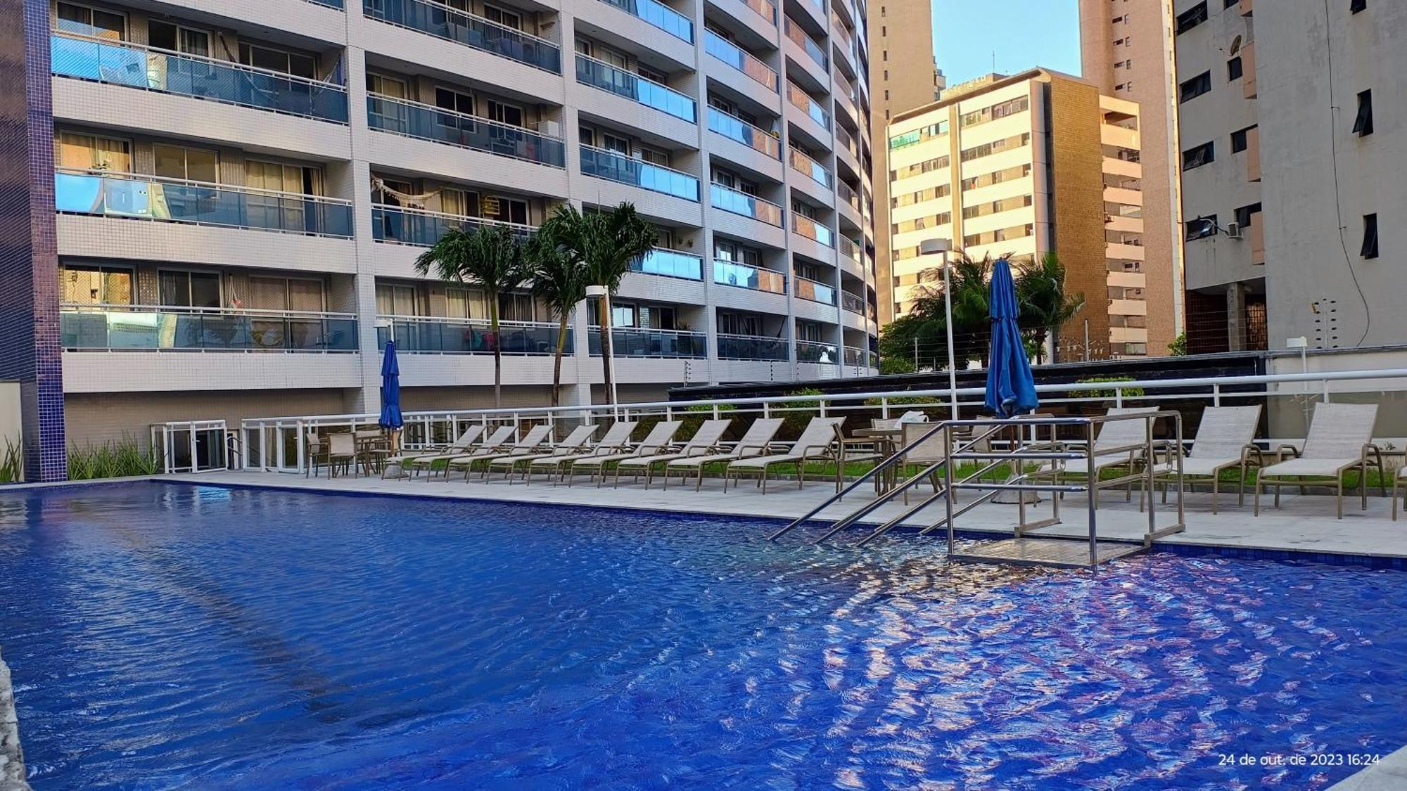 公寓 2 Quartos Way Meireles Uma Quadra Da Beira-mar 福塔莱萨