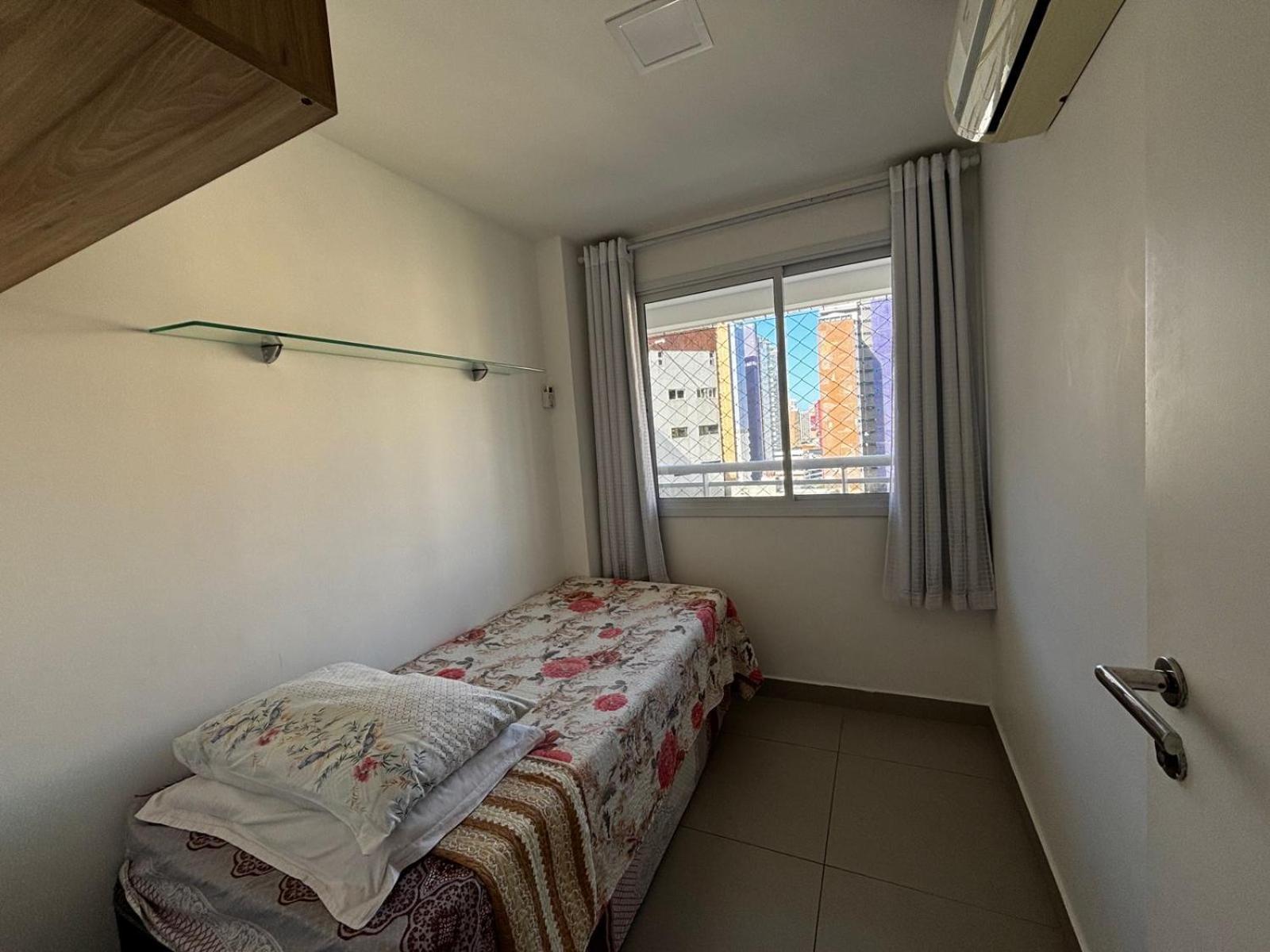 2 Quartos Way Meireles Uma Quadra Da Beira-mar 公寓 福塔莱萨